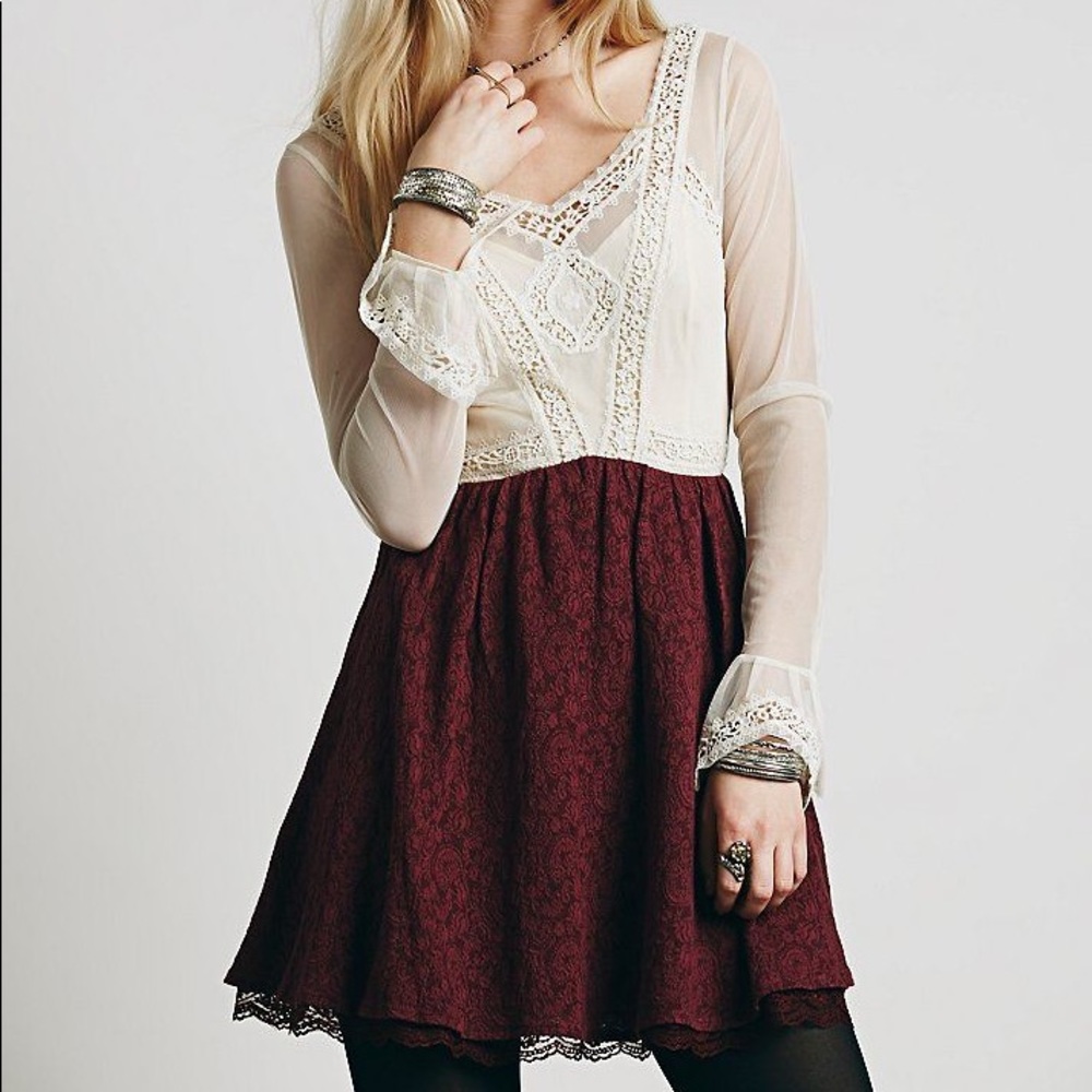 Free People Vintage Lace Dress